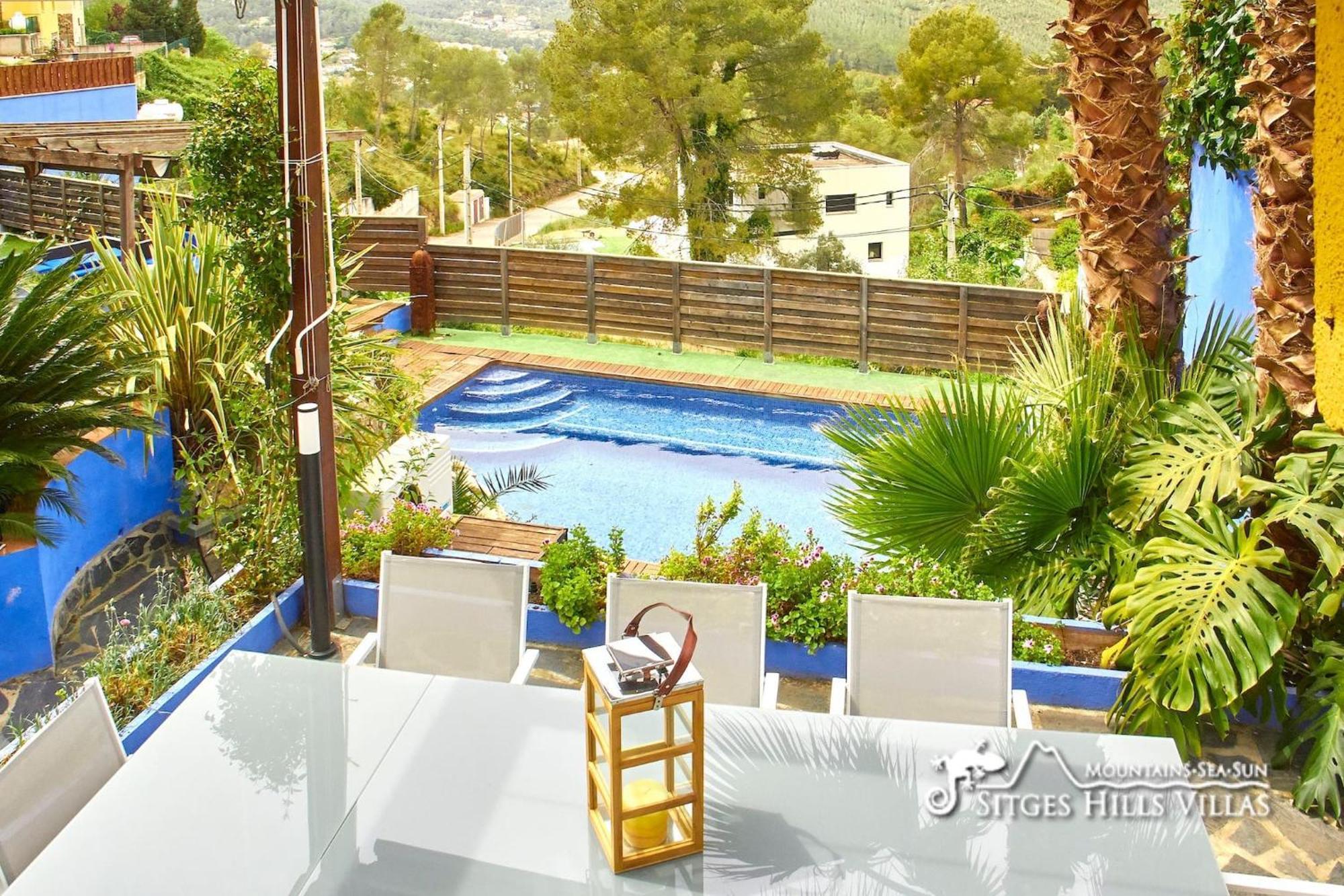 Villa Charma With Private Pool And Air Conditioning Close To Sitges In Peaceful Location Olivella Exterior photo