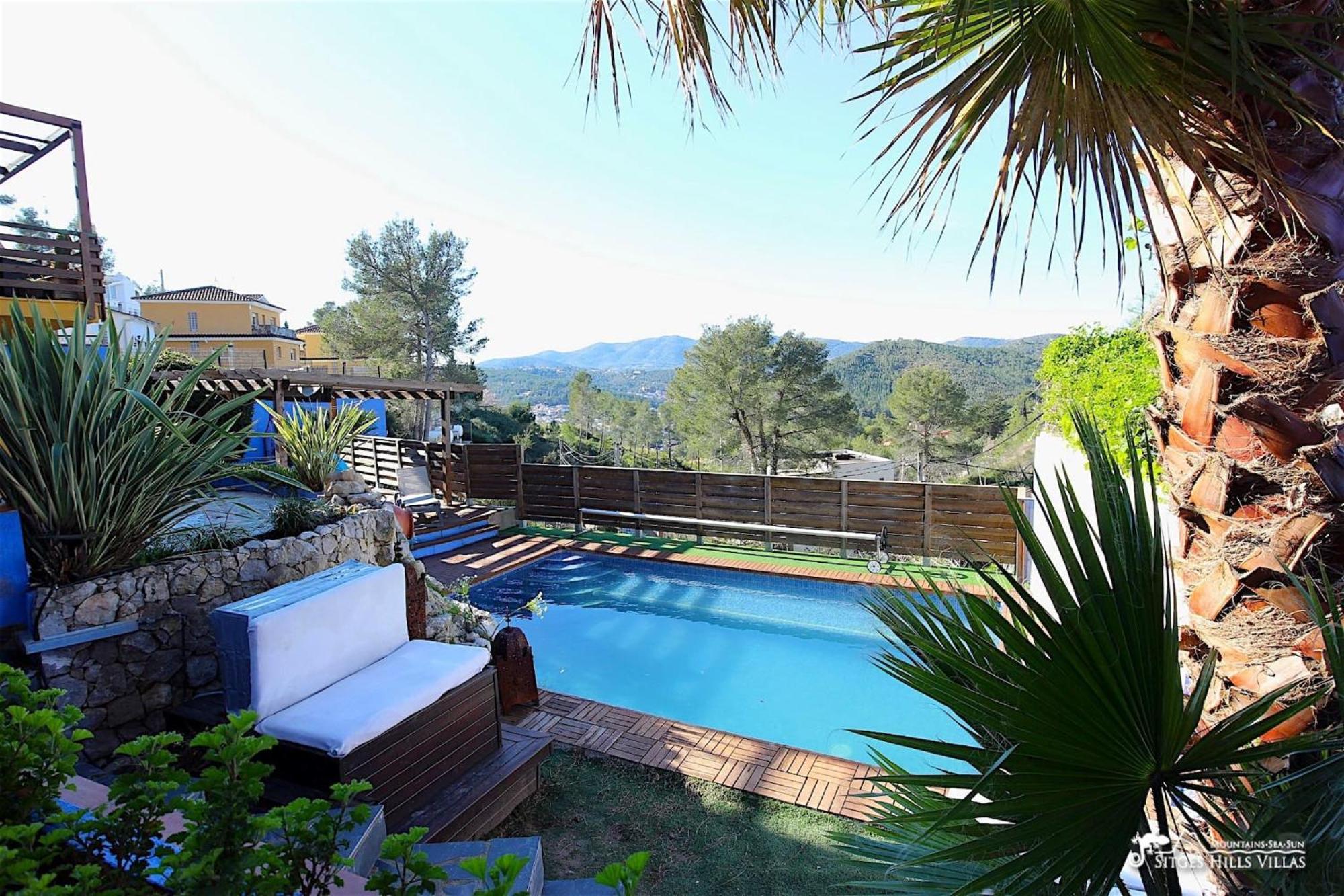 Villa Charma With Private Pool And Air Conditioning Close To Sitges In Peaceful Location Olivella Exterior photo